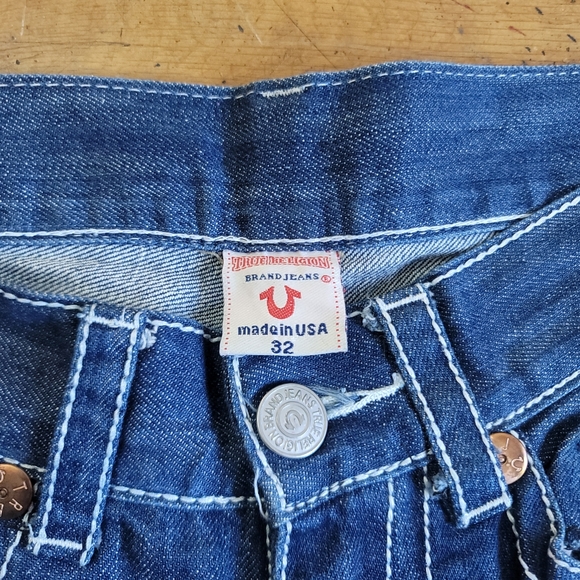 True Religion Jeans Size 32 JOEY BLUE - Picture 6 of 7